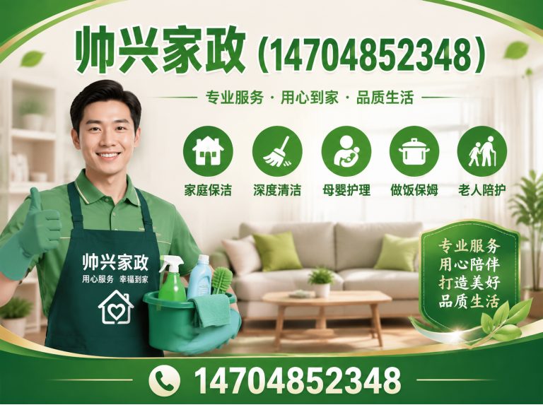 光明区帅兴家政展示图